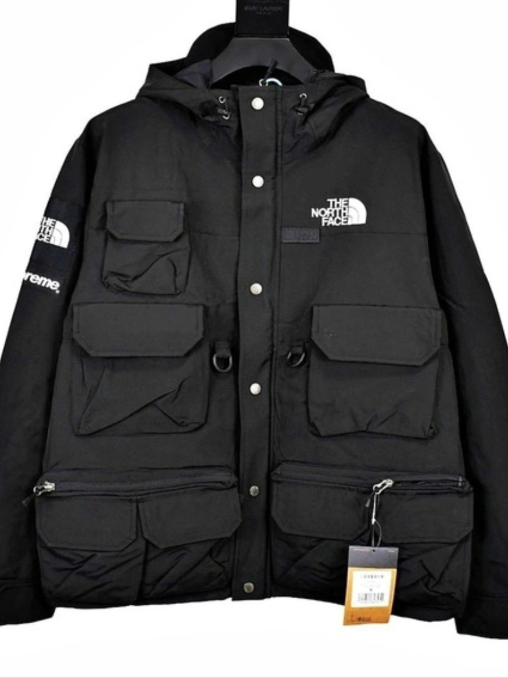 The North Face x Supreme cargo jacket Black Size Medium